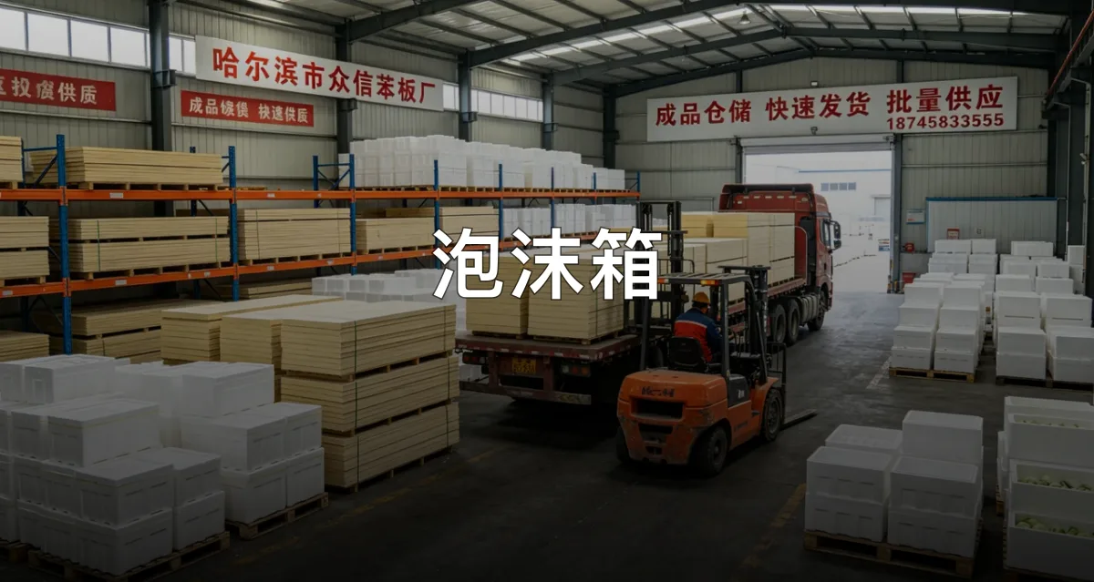 泡沫箱 · 哈尔滨市众信苯板厂官方服务认证