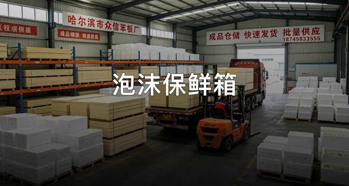 泡沫保鲜箱 · 哈尔滨市众信苯板厂官方服务认证