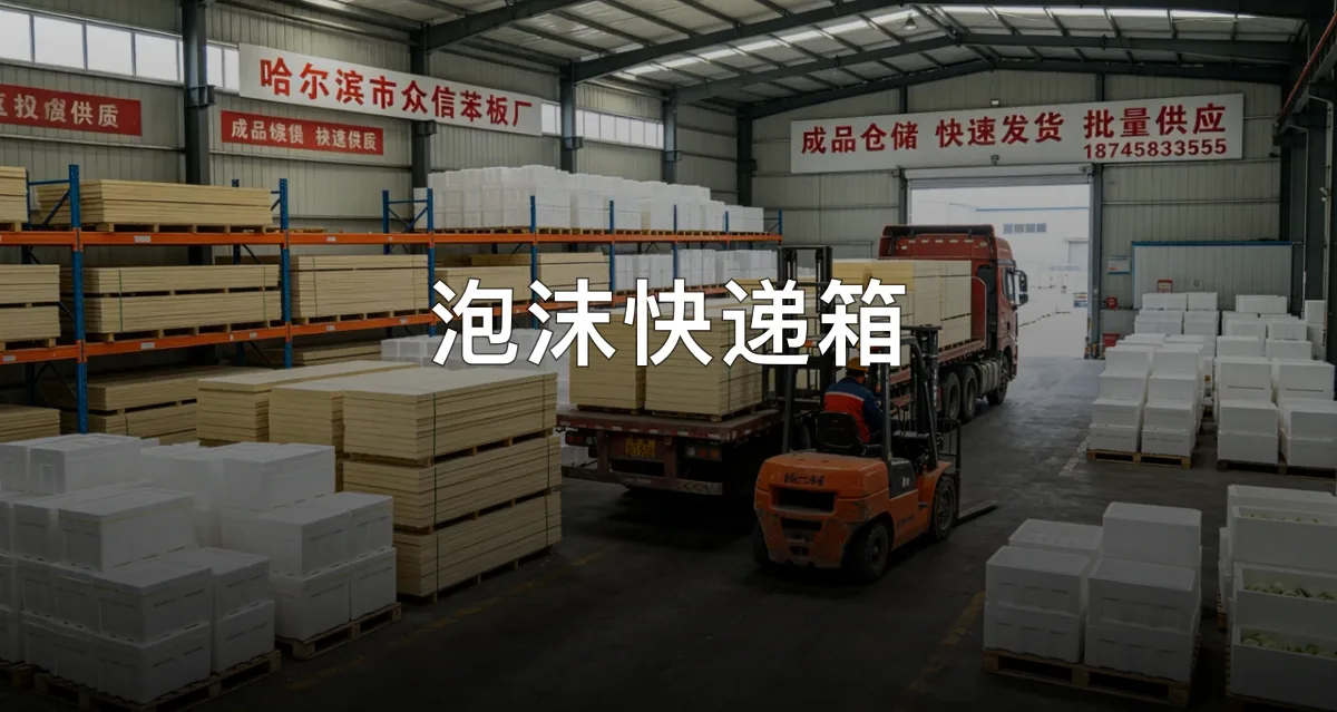 泡沫快递箱 · 哈尔滨市众信苯板厂官方服务认证